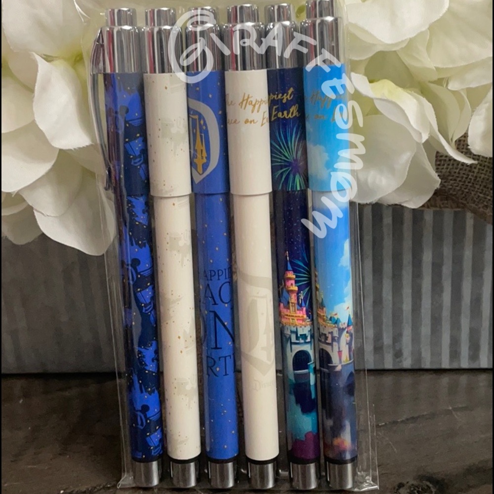 Disneyland Sleeping Beauty Castle Pens